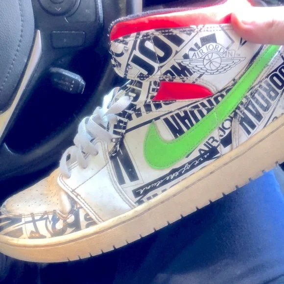 Rare air jorden x Air Force one collab worn by pat macafee Roman Reigns had this to say on the Pat McAfee Show today “I  main image 3